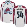 Dětské NHL Colorado Avalanche dresy 54 Anton Lindholm Authentic Bílý Reebok Venkovní hokejové dresy