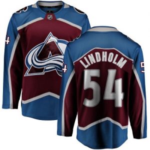 Dětské NHL Colorado Avalanche dresy 54 Anton Lindholm Breakaway Maroon Fanatics Branded Domácí