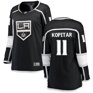 Dámské NHL Los Angeles Kings dresy 11 Anze Kopitar Breakaway Černá Fanatics Branded Domácí
