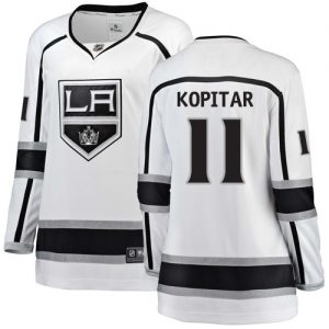 Dámské NHL Los Angeles Kings dresy 11 Anze Kopitar Breakaway Bílý Fanatics Branded Venkovní