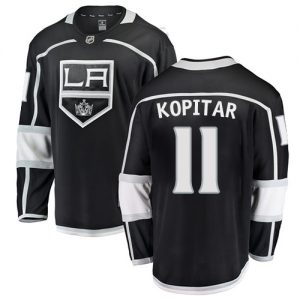 Dětské NHL Los Angeles Kings dresy 11 Anze Kopitar Breakaway Černá Fanatics Branded Domácí
