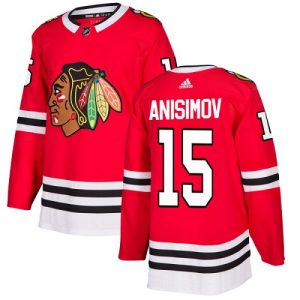 Dětské NHL Chicago Blackhawks dresy 15 Artem Anisimov Authentic Červené Adidas Domácí