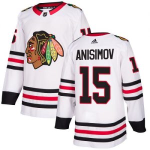 Dětské NHL Chicago Blackhawks dresy 15 Artem Anisimov Authentic Bílý Adidas Venkovní
