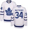 Dětské NHL Toronto Maple Leafs dresy 34 Auston Matthews Authentic Bílý Reebok Venkovní hokejové dresy