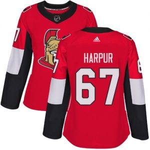 Dámské NHL Ottawa Senators dresy 67 Ben Harpur Authentic Červené Adidas Domácí