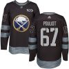 Pánské NHL Buffalo Sabres dresy Benoit Pouliot 67 Authentic Černá Adidas 1917 2017 100th Anniversary