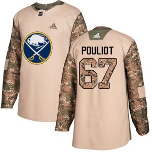 Pánské NHL Buffalo Sabres dresy Benoit Pouliot 67 Authentic Camo Adidas Veterans Day Practice