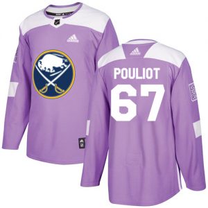 Dětské NHL Buffalo Sabres dresy Benoit Pouliot 67 Authentic Nachový Adidas Fights Cancer Practice