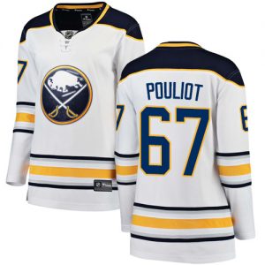 Dámské NHL Buffalo Sabres dresy Benoit Pouliot 67 Breakaway Bílý Fanatics Branded Venkovní