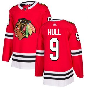 Dětské NHL Chicago Blackhawks dresy 9 Bobby Hull Authentic Červené Adidas Domácí