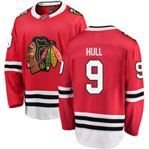 Dětské NHL Chicago Blackhawks dresy 9 Bobby Hull Breakaway Červené Fanatics Branded Domácí