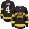 Pánské NHL Boston Bruins dresy Bobby Orr 4 Authentic Černá Reebok Winter Classic