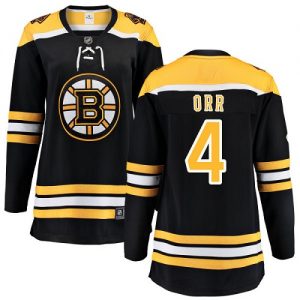 Dámské NHL Boston Bruins dresy Bobby Orr 4 Breakaway Černá Fanatics Branded Domácí