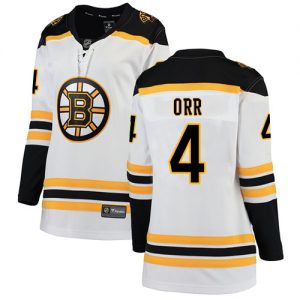 Dámské NHL Boston Bruins dresy Bobby Orr 4 Breakaway Bílý Fanatics Branded Venkovní