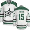 Dětské NHL Dallas Stars dresy 15 Bobby Smith Authentic Bílý Reebok Venkovní hokejové dresy