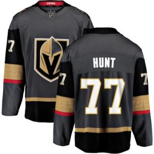 Pánské NHL Vegas Golden Knights dresy 77 Brad Hunt Breakaway Černá Fanatics Branded Domácí
