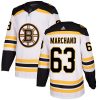 Pánské NHL Boston Bruins dresy Brad Marchand 63 Authentic Bílý Adidas Venkovní