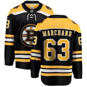 Dětské NHL Boston Bruins dresy Brad Marchand 63 Breakaway Černá Fanatics Branded Domácí