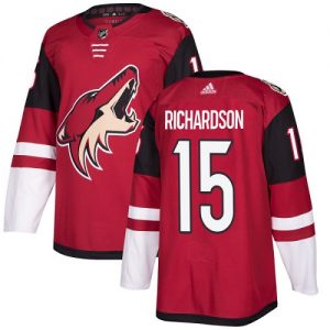 Dětské NHL Arizona Coyotes dresy 15 Brad Richardson Authentic Burgundy Červené Adidas Domácí