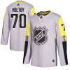 Pánské NHL Washington Capitals dresy 70 Braden Holtby Authentic Šedá Adidas 2018 All Star Metro Division