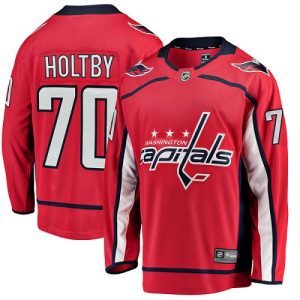 Pánské NHL Washington Capitals dresy 70 Braden Holtby Breakaway Červené Fanatics Branded Domácí