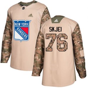 Pánské NHL New York Rangers dresy 76 Brady Skjei Authentic Camo Adidas Veterans Day Practice