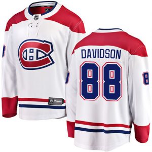 Pánské NHL Montreal Canadiens dresy 88 Brandon Davidson Breakaway Bílý Fanatics Branded Venkovní