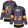 Pánské NHL Vegas Golden Knights dresy 73 Brandon Pirri Authentic Šedá Adidas USA Flag Fashion