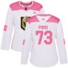 Dámské NHL Vegas Golden Knights dresy 73 Brandon Pirri Authentic Bílý Růžový Adidas Fashion