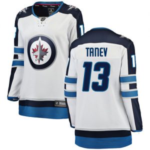 Dámské NHL Winnipeg Jets dresy 13 Brandon Tanev Breakaway Bílý Fanatics Branded Venkovní
