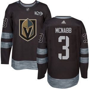 Pánské NHL Vegas Golden Knights dresy 3 Brayden McNabb Authentic Černá Adidas 1917 2017 100th Anniversary