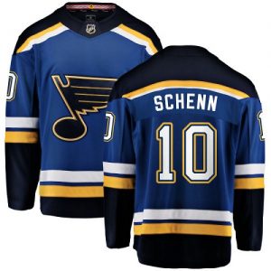 Pánské NHL St. Louis Blues dresy 10 Brayden Schenn Breakaway královská modrá Fanatics Branded Domácí