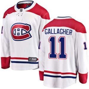 Pánské NHL Montreal Canadiens dresy 11 Brendan Gallagher Breakaway Bílý Fanatics Branded Venkovní