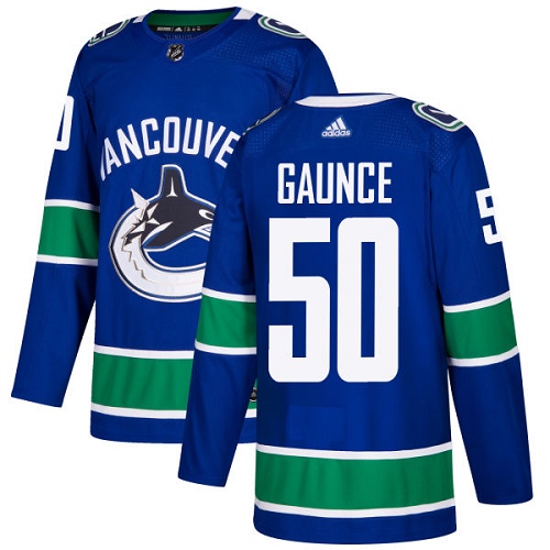 Dětské NHL Vancouver Canucks dresy 50 Brendan Gaunce Authentic modrá Adidas Domácí