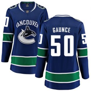 Dámské NHL Vancouver Canucks dresy 50 Brendan Gaunce Breakaway modrá Fanatics Branded Domácí