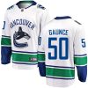 Dětské NHL Vancouver Canucks dresy 50 Brendan Gaunce Breakaway Bílý Fanatics Branded Venkovní