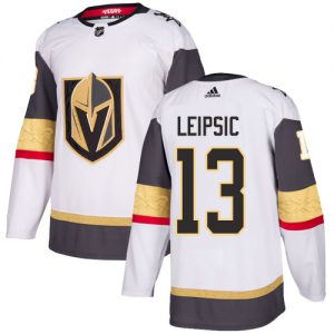 Pánské NHL Vegas Golden Knights dresy 13 Brendan Leipsic Authentic Bílý Adidas Venkovní