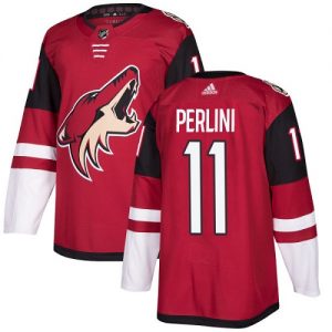 Dětské NHL Arizona Coyotes dresy Brendan Perlini 11 Authentic Burgundy Červené Adidas Domácí