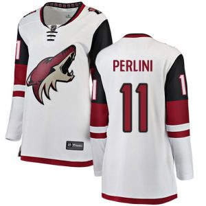 Dámské NHL Arizona Coyotes dresy Brendan Perlini 11 Breakaway Bílý Fanatics Branded Venkovní