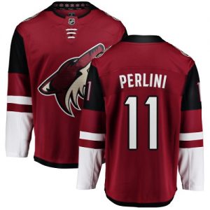 Dětské NHL Arizona Coyotes dresy Brendan Perlini 11 Breakaway Burgundy Červené Fanatics Branded Domácí