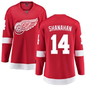 Dámské NHL Detroit Red Wings dresy 14 Brendan Shanahan Breakaway Červené Fanatics Branded Domácí