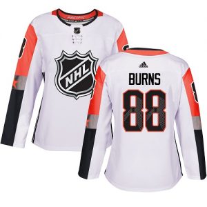 Dámské NHL San Jose Sharks dresy 88 Brent Burns Authentic Bílý Adidas 2018 All Star Pacific Division