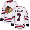 Dětské NHL Chicago Blackhawks dresy 7 Brent Seabrook Authentic Bílý Adidas Venkovní