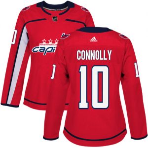 Dámské NHL Washington Capitals dresy 10 Brett Connolly Authentic Červené Adidas Domácí