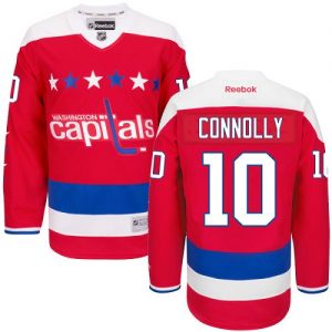 Dámské NHL Washington Capitals dresy 10 Brett Connolly Authentic Červené Reebok Alternativní hokejové dresy
