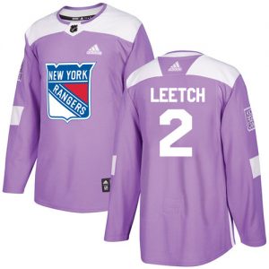 Pánské NHL New York Rangers dresy 2 Brian Leetch Authentic Nachový Adidas Fights Cancer Practice
