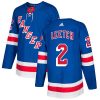 Pánské NHL New York Rangers dresy 2 Brian Leetch Authentic Kuninkaallisen modrá Adidas Domácí