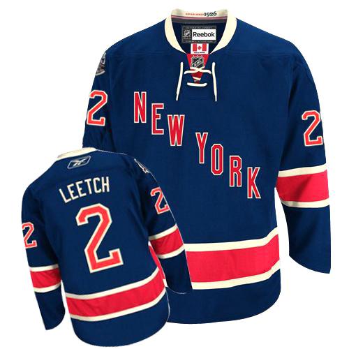 Dětské NHL New York Rangers dresy 2 Brian Leetch Authentic Námořnická modrá Reebok Alternativní hokejové dresy