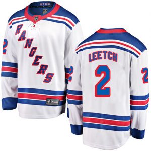 Pánské NHL New York Rangers dresy 2 Brian Leetch Breakaway Bílý Fanatics Branded Venkovní