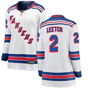 Dámské NHL New York Rangers dresy 2 Brian Leetch Breakaway Bílý Fanatics Branded Venkovní